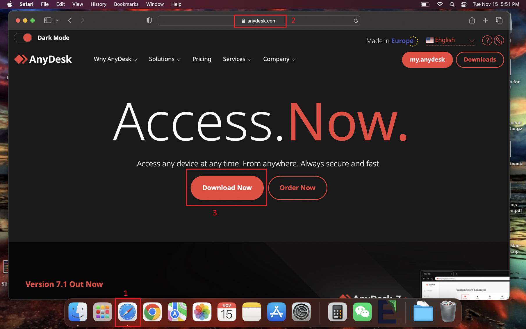 General || Installing AnyDesk on Mac
